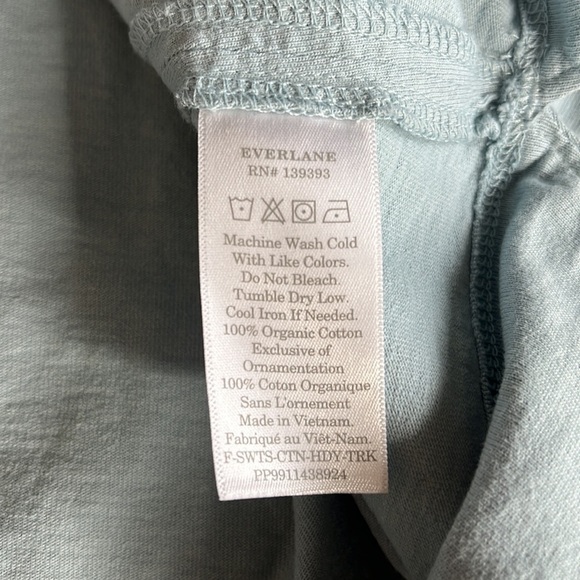 Everlane • retro jersey pullover hoodie - Picture 9 of 10